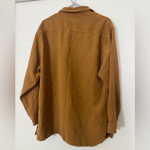 White Stag Brown Button Down Shirt - Picture 5 of 5